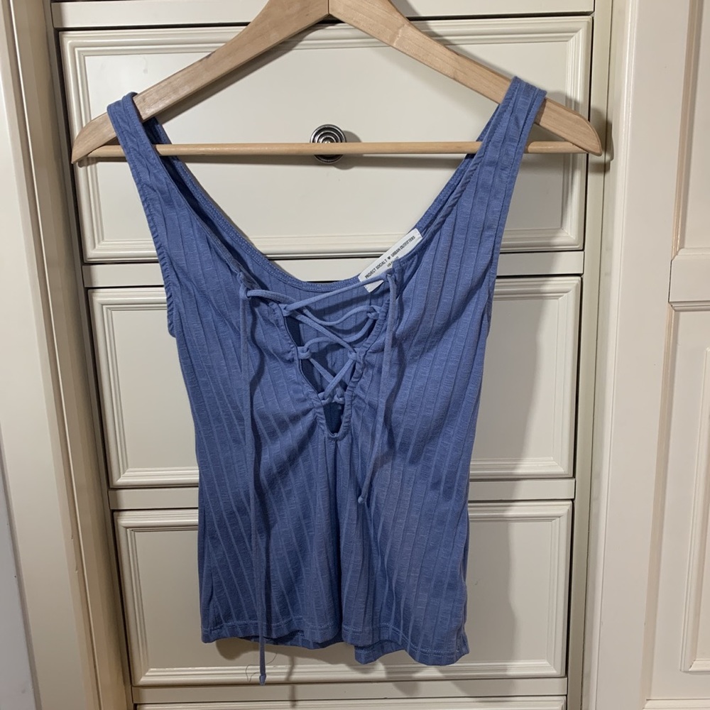 Urban Outfitters Lace Up Crop